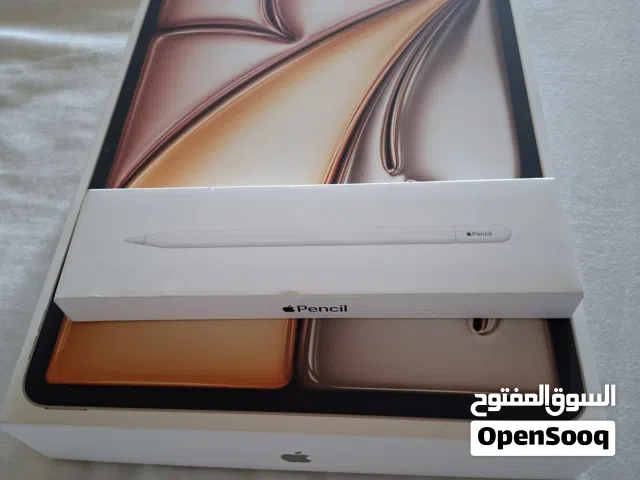 Apple i pad air M313 inch 256 with 11 months  international Apple warranty and Apple pancel USB-C