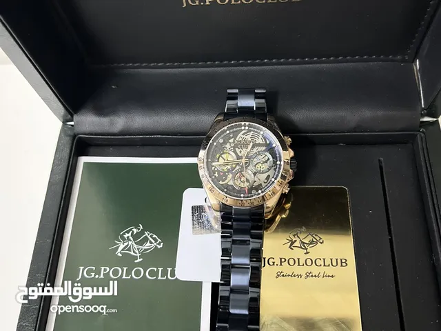ساعة من JG.POLOCLUB بضمانها جديده رهيبه