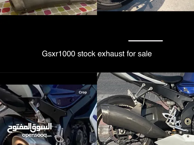 Suzuki Gsxr1000 stock exhaust