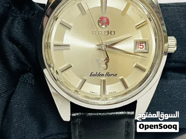 Rado Golden Horse Vintage Automatic Men’s Wristwatch Miner Glass Crack Swiss Made Collectible piece