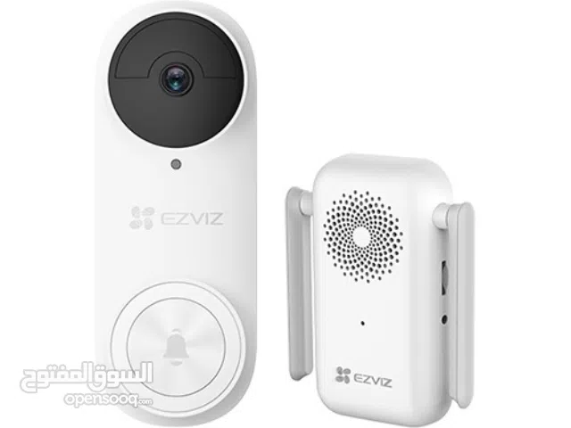 جرس الباب الذكي EZVIZ DB2: أمان ووضوح بلا أسلاك!