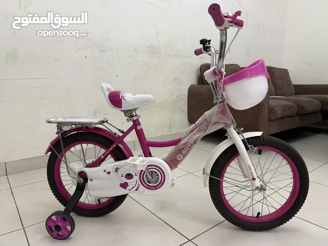 Kids Pink n white elegant bicycle like new