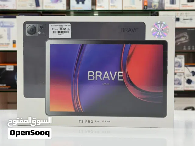 Brave T3 Pro Tablet – WiFi+4G 128GB 4GB RAM 10.1inch Dark Grey