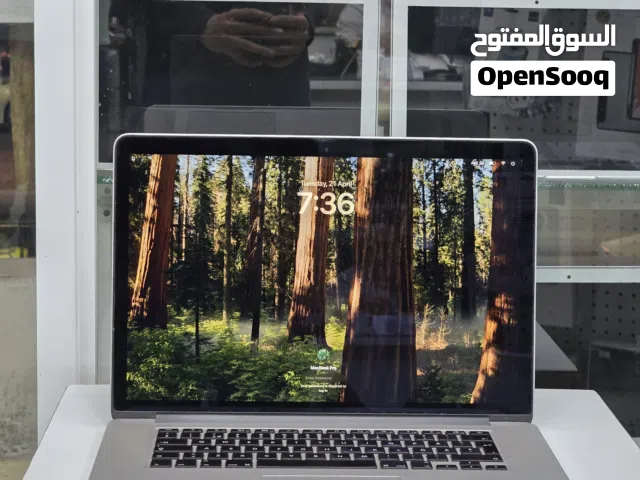 MacBook Pro 15 2013 i7 16GB Ram 750GB SSD لابتوب ابل