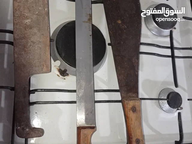 سواطير اصليه عدد 3 وسكين شاورما كلهم