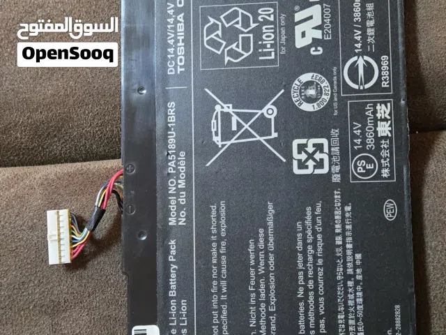 بطارية توشيبا أصلية (PA5189U-1BRS) بحالة ممتازة