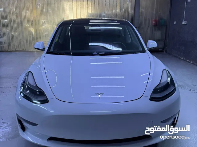 tesla model 3 color white dual motor model 2022 custom paper american space passing guarantee