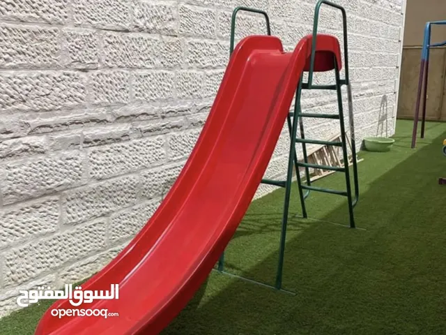 خمس العاب خارجيه للروضات للحضانات للمدارس سحسيلة نطاطة دويخة سيسو مرجوحة ب590 دينار