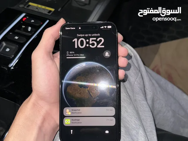 ايفون 14 pro max نظيف ولا شخط استعمال بسيط