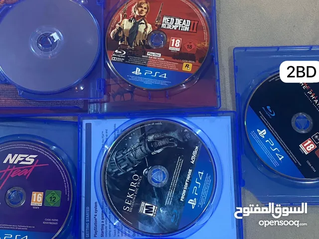 سيديات ps4 مستخدمه بدون ضرر