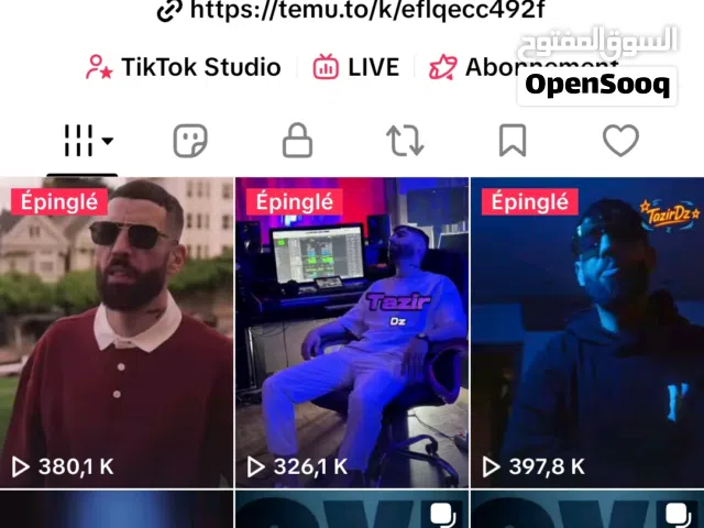 Social Media Accounts and Characters for Sale in Mostaganem