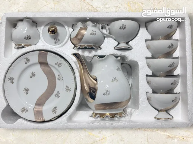 طقم شاي جديد عمره 45 سنة صناعة يابانية
