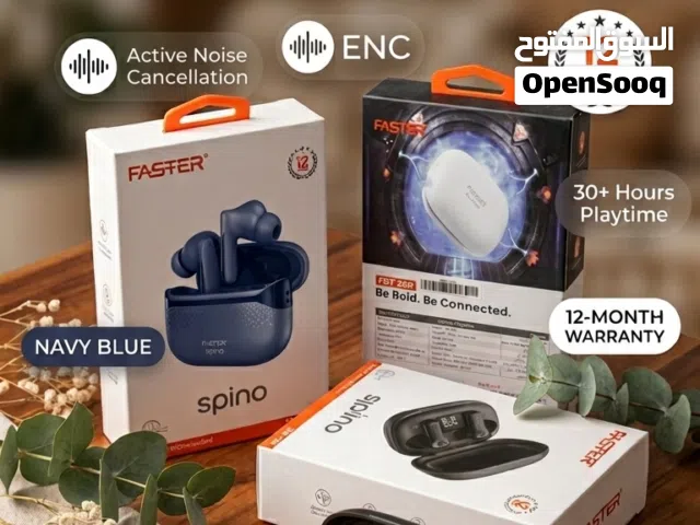 FASTER FBT 480 Spino Powerful bass • ANC Noise Cancellation • 30+ Hours Playtime Free Delivery