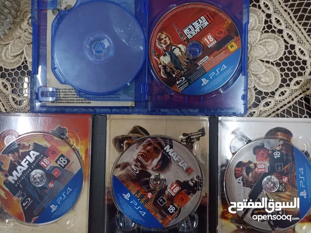 سيديات بلاي ستيشن 4 للبيع او للبدل  مافيا ترولوجي (ثلاثية مافيا)  ريد ديد ردمبشن 2