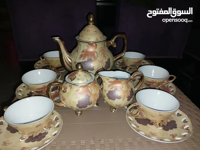 طقم كاكاو بورسلين 17 قطعه مستورد جديد بدون كرتونه