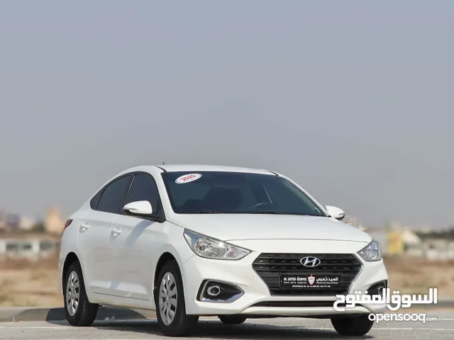 Hyundai Accent 2020 GCC 1.6 L accident-free in excellent condition 504 P.M
