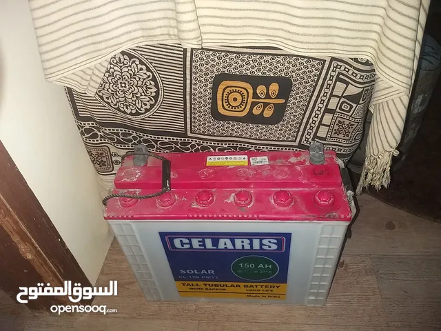 بطارية اسيد CELARIS 150AH. used مستعمله وجيده