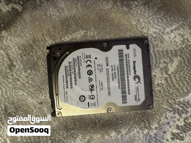 500GB Seagate Thin 2.5" HDD – Fast SATA – Working