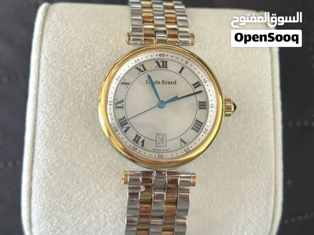 Louis Erard Swiss Two-Tone Quartz Watch – Elegant Classic