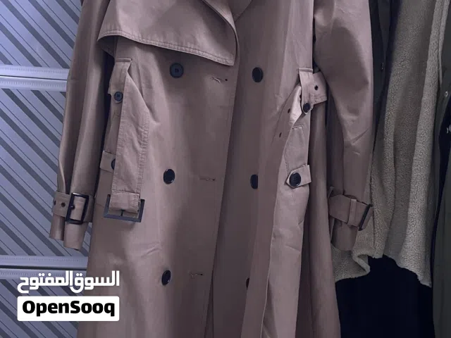 معطف ترنش لون بيجي رسمي