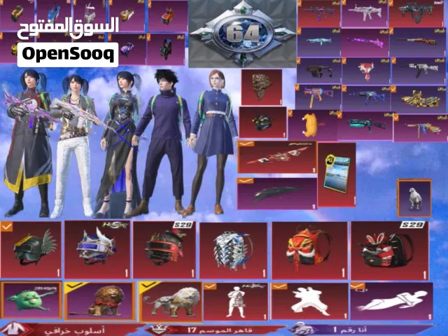 Pubg Accounts and Characters for Sale in Um Al Quwain