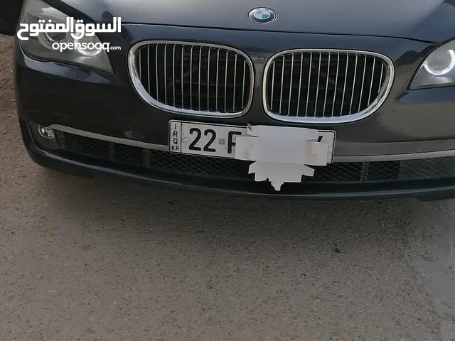 للبيع السعر 178 ورقة السيارة سنوية فعالة لغاية شهر 2027 باسمي مكان السيارة ديالى Bmw f02 730li 2011