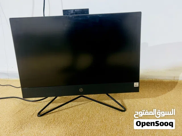 Hp all in one للبيع بسعر 3550.د مساحة التخزين 1تيرا ورام 8 المكان جنزور تواصل خاص.