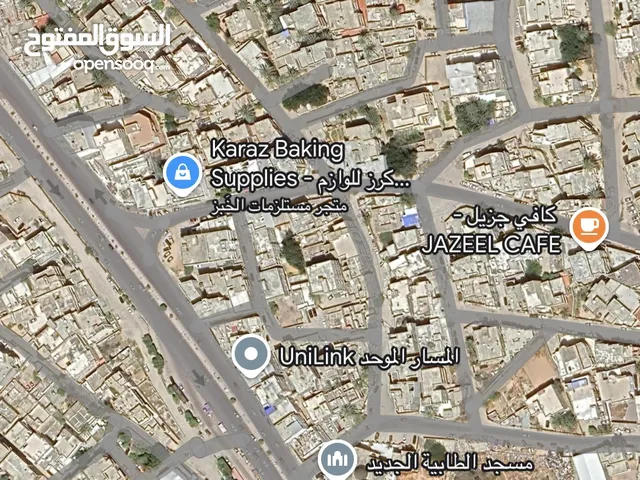قطعة تجارية 335متر الشارع الرابط بين زناتة والحشان موقع الله يبارك