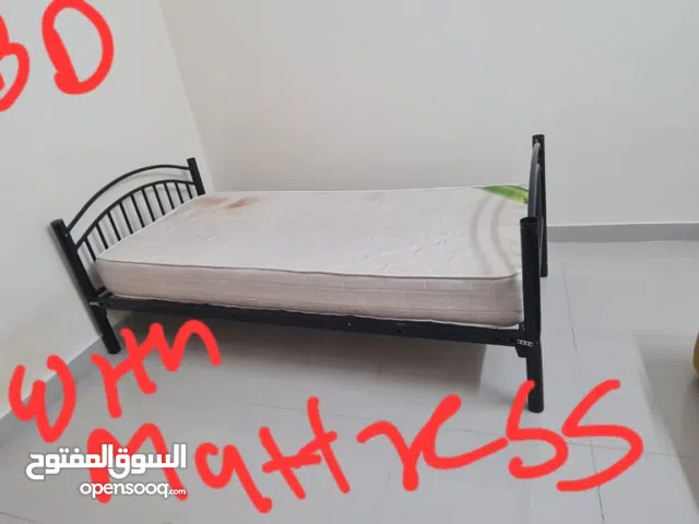 1. Bed with mattres 2. Sliding wardrobe 3. 2-door cupboard 4. A/c 1.5tn 5. 7kg washing 6. 60L fridge