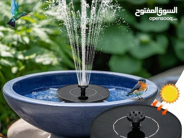 نافورة بالطاقة الشمسية تعمل بشكل تلقائي بعد 3 ثوان من تعرضها للشمس التوصيل الى كامل تونس