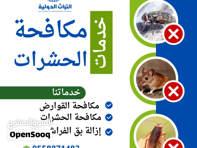 نظافة المنزل ومكافحة الحشرات