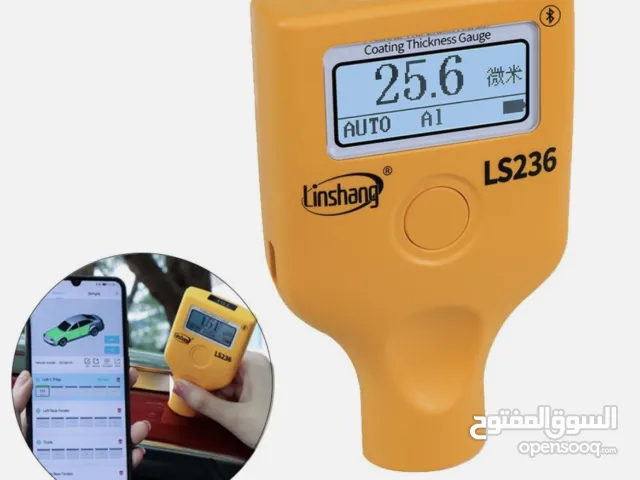 جهاز قياس سمك صبغ السيارات ماركة عالمية، يربط على التلفون ويعمل خارطة كاملة للسيارة