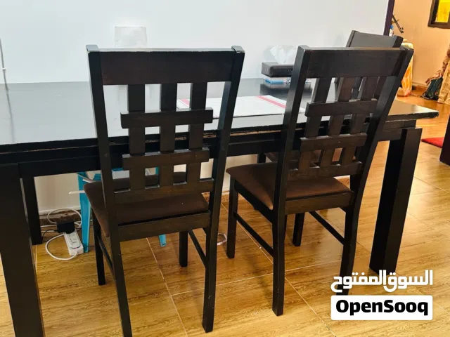 Brown Table with 4 chairs