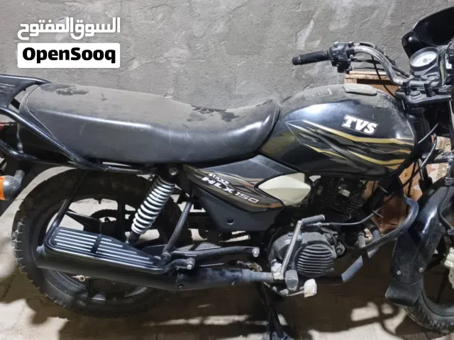 دراجه TVS نضيفه بعده جديده ضايعه اوراقه كفاله من السرقه مغلفه اسود طافي للحمايه