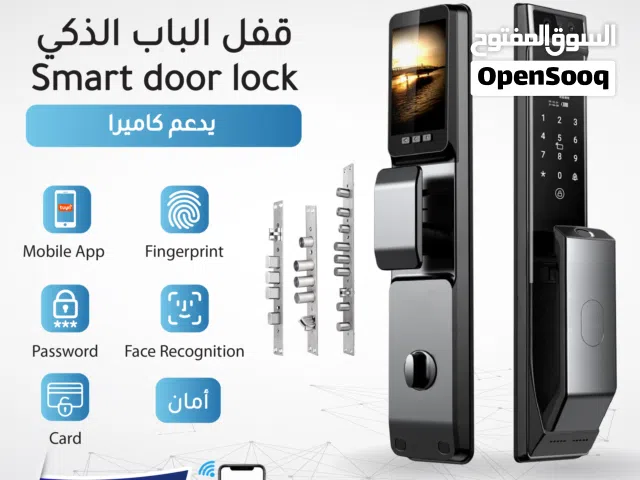 قفل الباب الذكي Smart door lock يدعم الكاميرا والفيديو 5