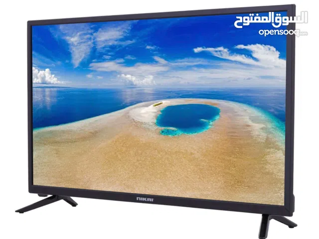 شاشة 32 بوصه nikai جديد بالكرتون