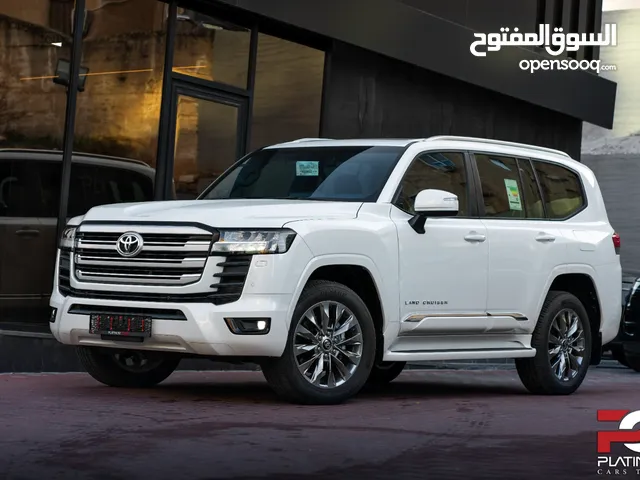 2024 Toyota Land Cruiser GX.R Twin Turbo كفاله الوكاله المركزيه 3 سنوات 100 الف كم