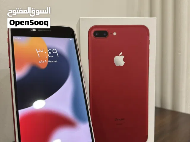 للبيع جهاز ايفون ((7 بلس)) مساحه (((128gb))) بطاريه ((((100))) الجهاز نظيف مافيه خدوش نهائي