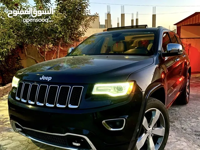 جيب جراند شروكي أوفر لاند اعلى صنف 2016 Jeep grand cherokee overland 2016