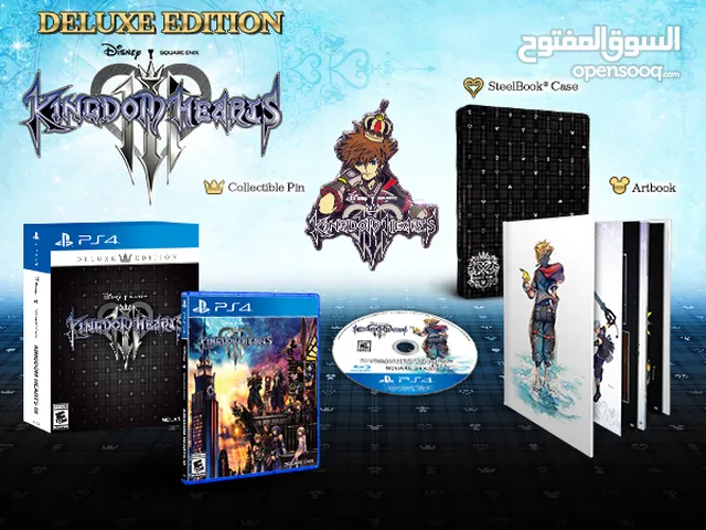 kingdom hearts 3 deluxe edition مهم قرأة وصف