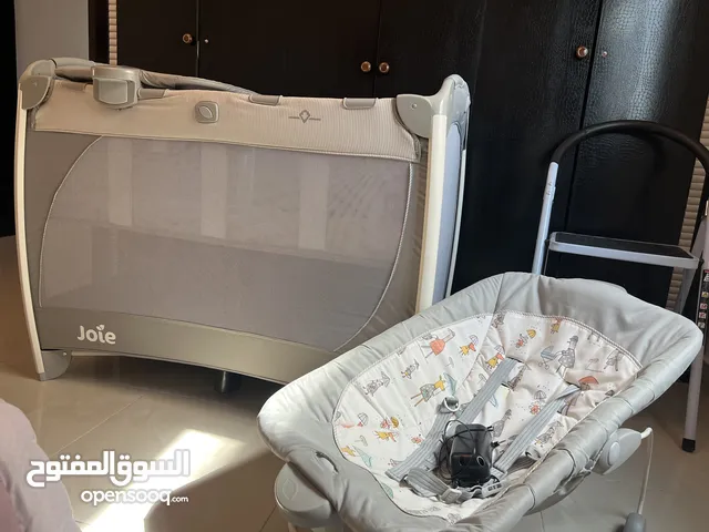 Joie Baby Travel Cot Full Set – Like New (With Changer & Vibration Unit)
