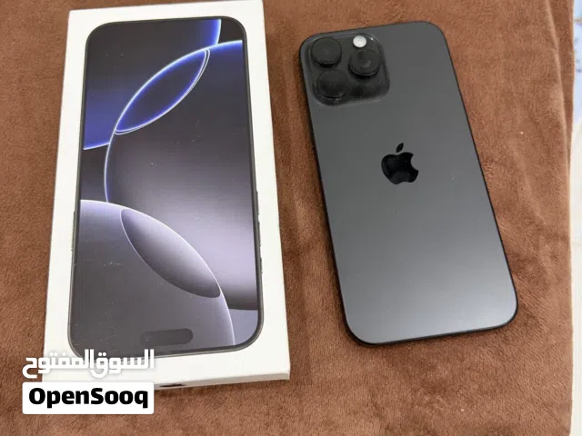 ايفون 16 برو ماكس 256 اسود بطارية 92