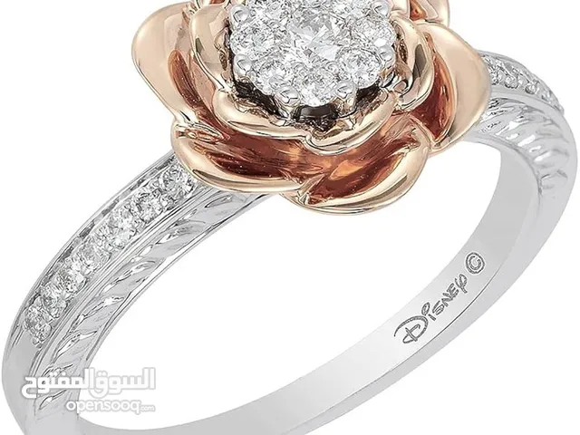 Enchanted Disney Belle Diamond Ring – Brand New — خاتم ديزني إنشانتد بيل بالألماس – جديد تمامًا