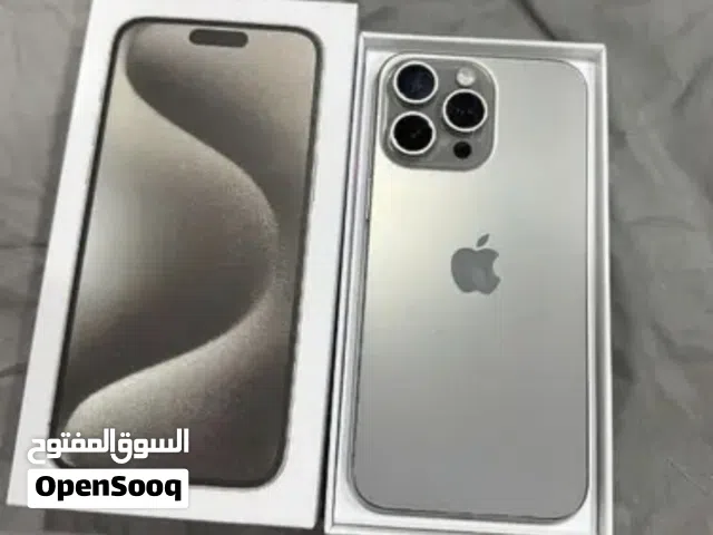 ايفون 15 pro max نظيف جدا 256 gb حاله وكاله