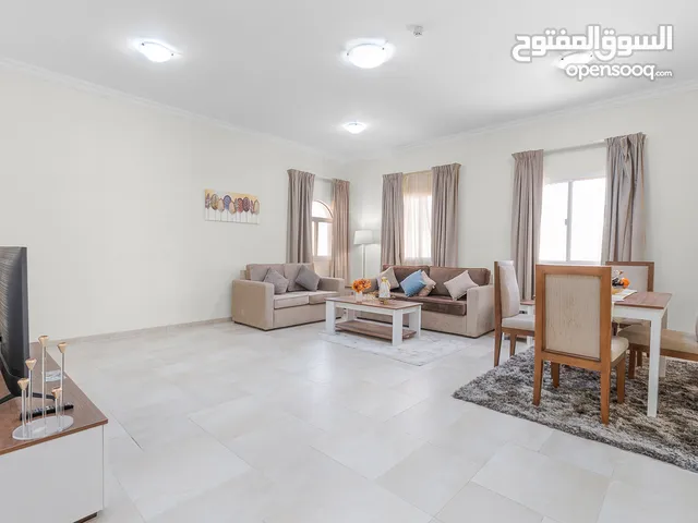 شقق غرفتين و صالة بالنصر مفروشة و شاملة كل الفواتير بمنطقة مميزة و هادئة للإجار