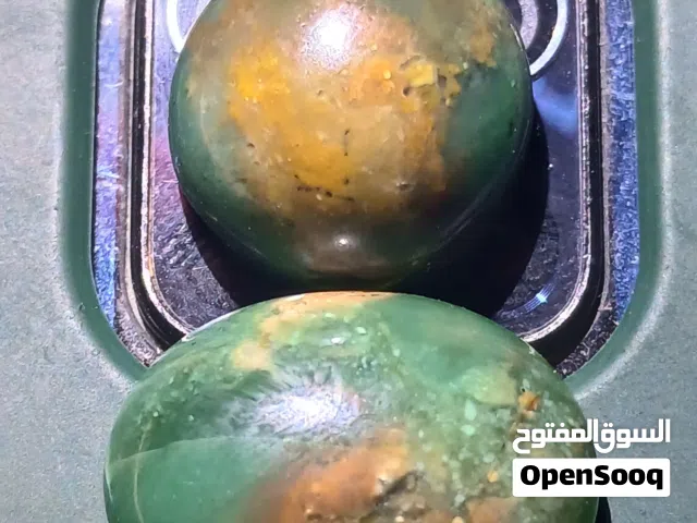 عقيق اخضر عماني فاخر جدا