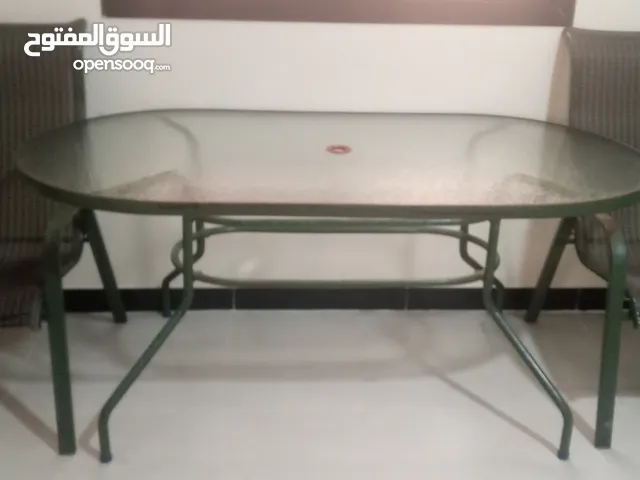 طاولة كبيرة 60 انش مع 4كراسي