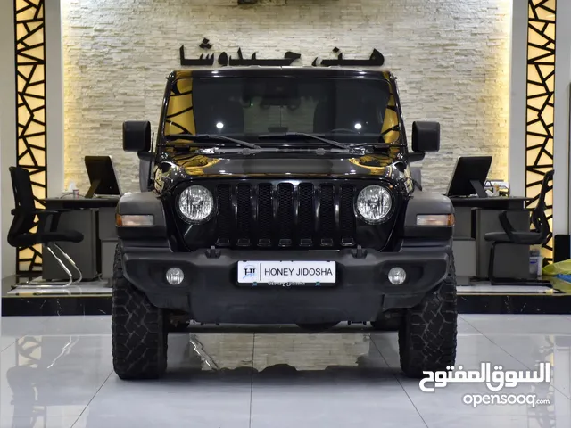 Jeep Wrangler Sport ( 2020 Model ) in Black Color American Specs This has done a kilometer of 46,000