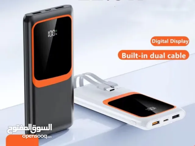 شاحن محمول باور بانك سعه 20000 شحن سريع 22.5 واط مع شاشه بور بانك بطاريه متنقله Power Bank باور بنك