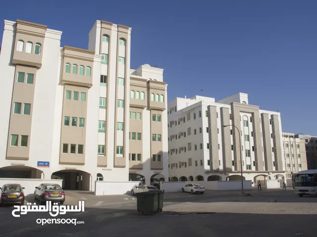 2 Bedroom flats with a/c's, Al Khuwair, near Omanoil Filling station.